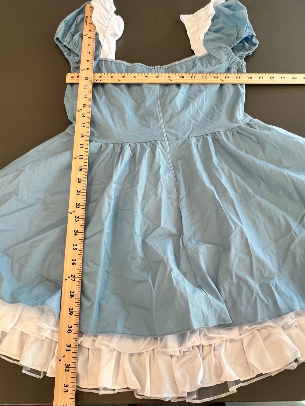 Enchanted Alice Wonderland Storybook Leg Avenue Plus Size 1X/2X Adult Costume - Picture 5 of 7